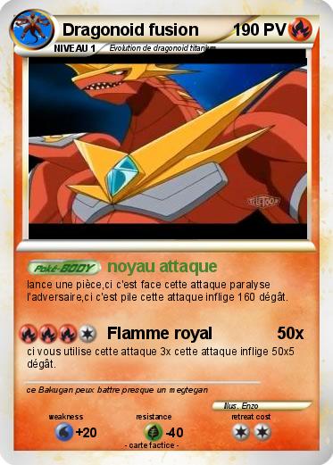 Pokemon Dragonoid fusion