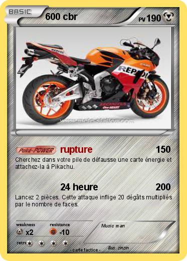 Pokemon 600 cbr