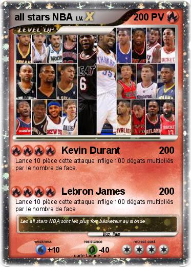 Pokemon all stars NBA