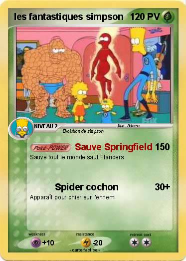 Pokemon les fantastiques simpson