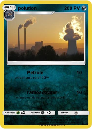 Pokemon polution