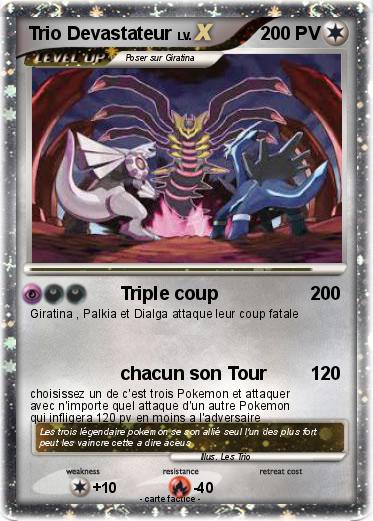 Pokemon Trio Devastateur