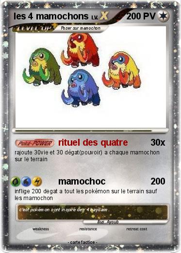 Pokemon les 4 mamochons