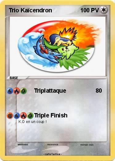 Pokemon Trio Kaïcendron