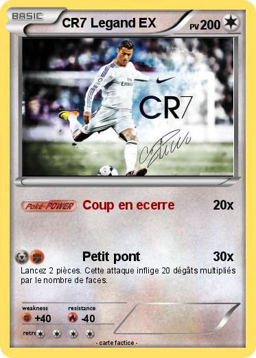 Pokemon CR7 Legand EX