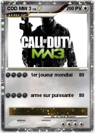 Pokemon COD MW 3