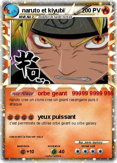 Pokemon naruto et kiyubi