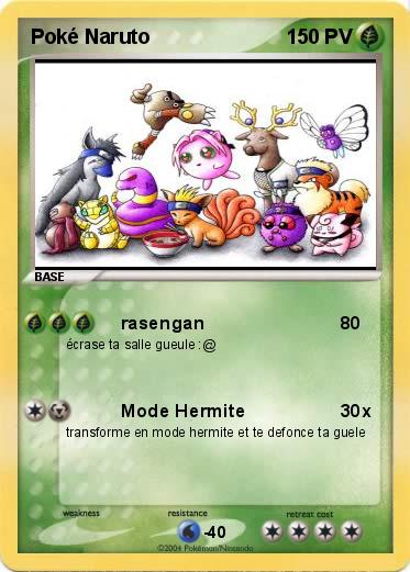 Pokemon Poké Naruto