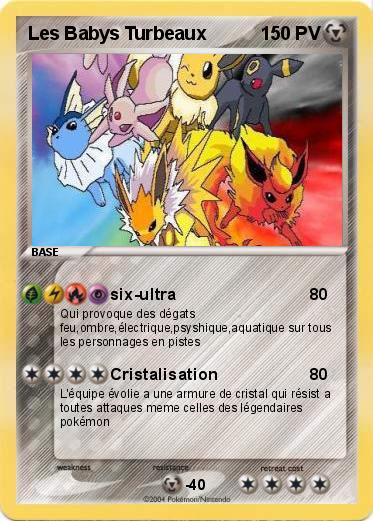 Pokemon Les Babys Turbeaux