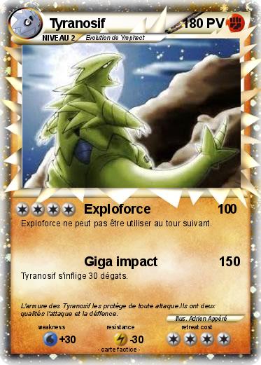Pokemon Tyranosif