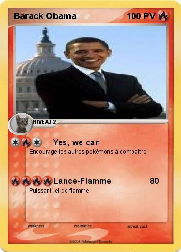 Pokemon Barack Obama