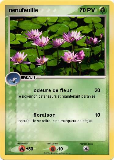 Pokemon nenufeuille