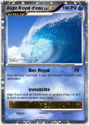 Pokemon Aigle Royal d'eau