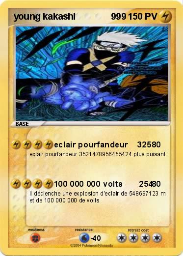 Pokemon young kakashi              999