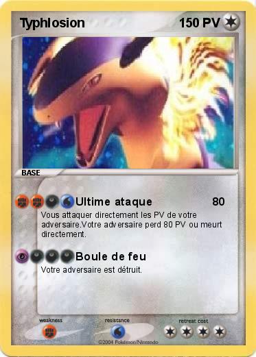 Pokemon Typhlosion