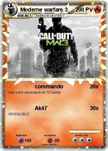 Pokemon Moderne warfare 3