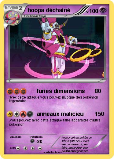 Pokemon hoopa déchainé
