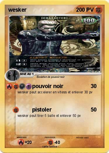 Pokemon wesker