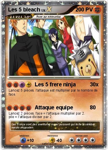 Pokemon Les 5 bleach