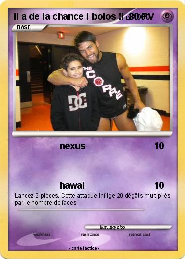 Pokemon il a de la chance ! bolos !!
