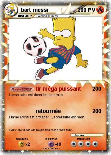 Pokemon bart messi
