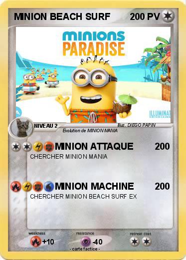 Pokemon MINION BEACH SURF
