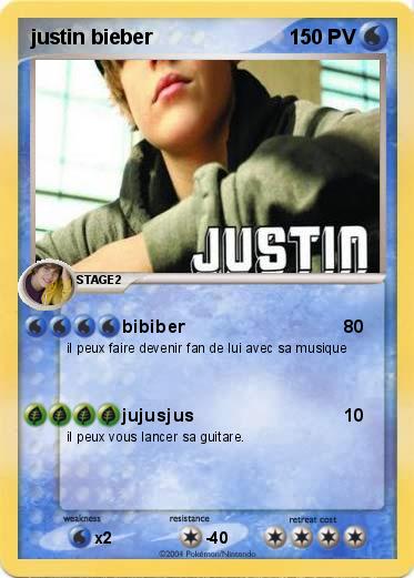 Pokemon justin bieber