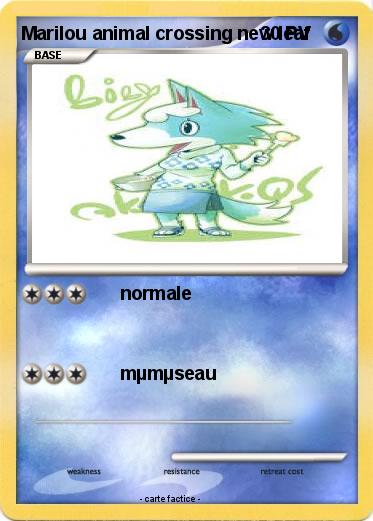 Pokemon Marilou animal crossing new leaf