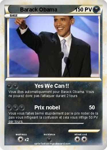 Pokemon Barack Obama