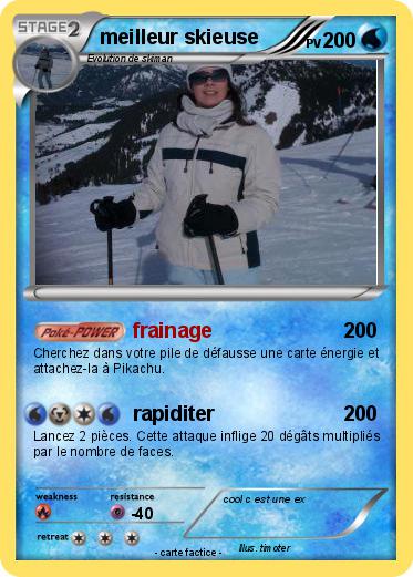 Pokemon meilleur skieuse