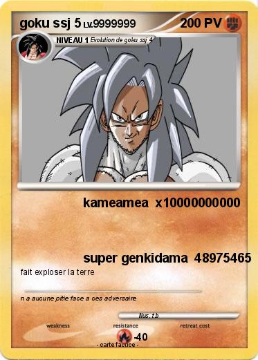 Pokemon goku ssj 5