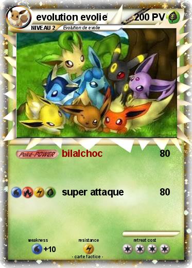 Pokemon evolution evolie