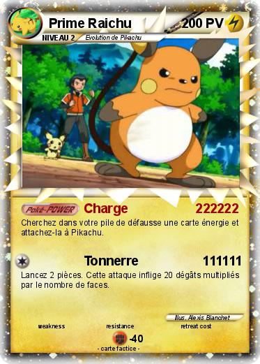 Pokemon Prime Raichu