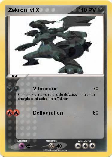 Pokemon Zekron lvl X