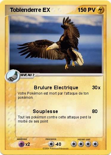 Pokemon  Toblenderre EX