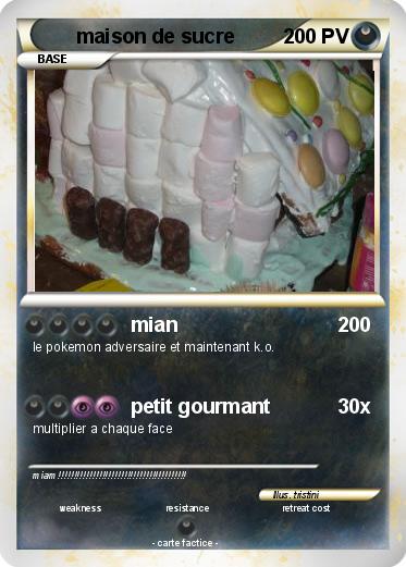 Pokemon maison de sucre