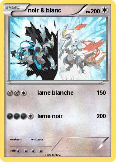 Pokemon noir & blanc