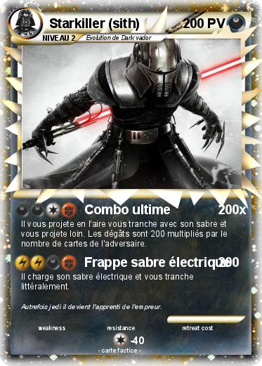 Pokemon Starkiller (sith)