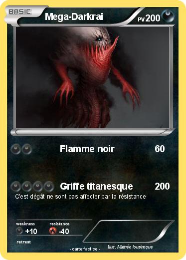 Pokemon Mega-Darkrai