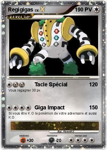 Pokemon Regigigas