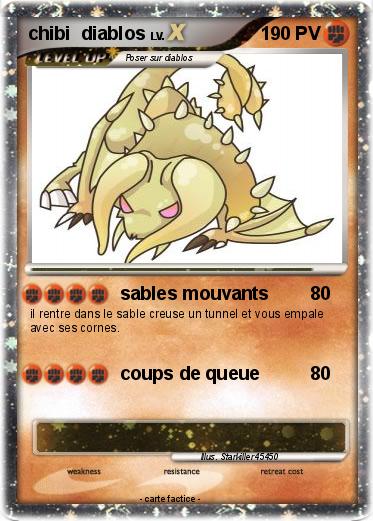 Pokemon chibi  diablos