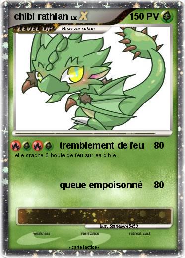 Pokemon chibi rathian