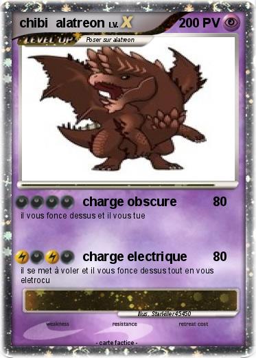 Pokemon chibi  alatreon