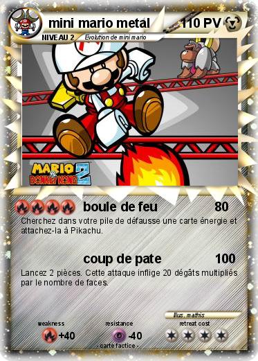 Pokemon mini mario metal