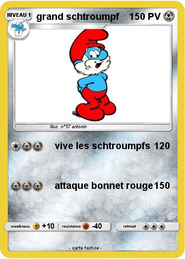 Pokemon grand schtroumpf