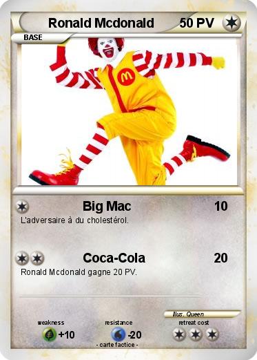 Pokemon Ronald Mcdonald