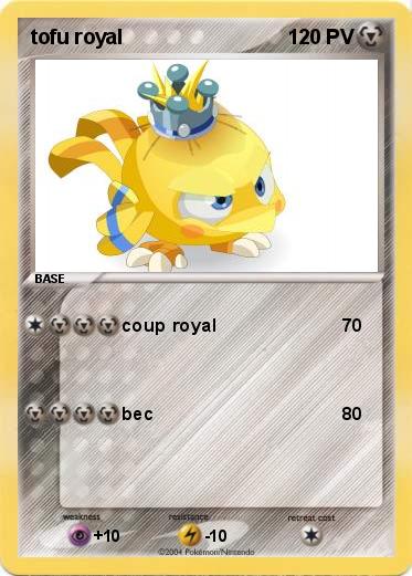 Pokemon tofu royal