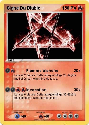 Pokemon Signe Du Diable