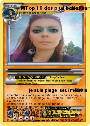 Pokemon Top 10 des plus belles sarah