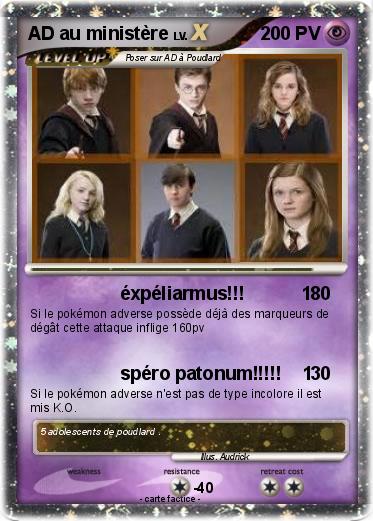 Pokemon AD au ministère